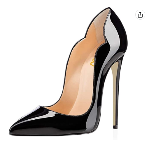 Women Classic Pointed Toe High Heels Sexy Stiletto Pumps Office Lady Casual Dress Party Shoes Size 4-15 US